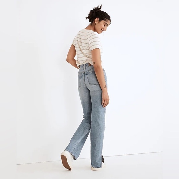 Madewell Perfect Vintage Straight Jean in Applefield Wash ND523 Size 31 - Picture 3 of 6